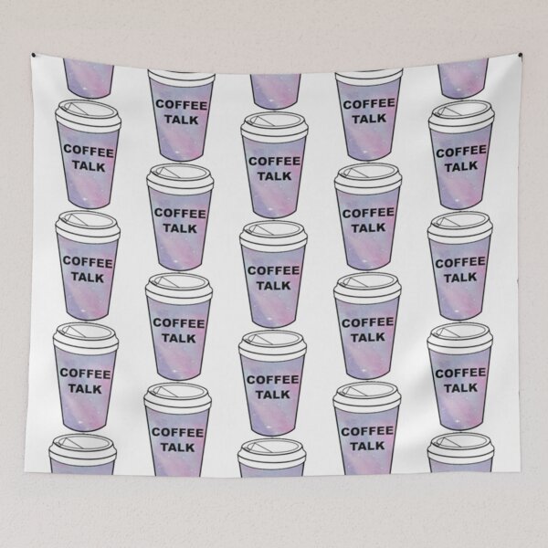 Item preview, space coffee talk designed and sold by montybradford.