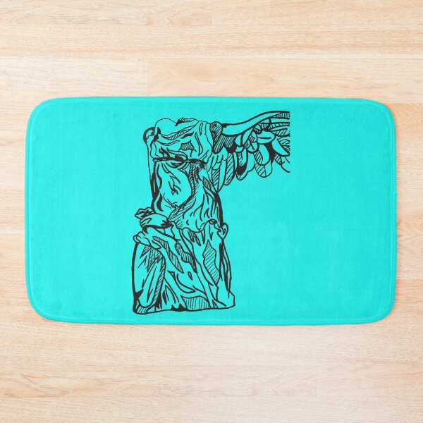 Item preview, Winged victory Greek statue lineart designed and sold by wudesignscom.