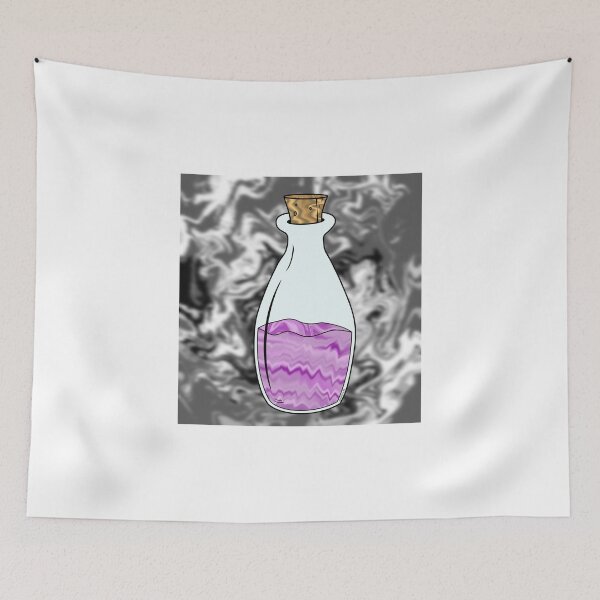 Item preview, Copy of Cute purple and pink potion bottle (background) designed and sold by merksucks.
