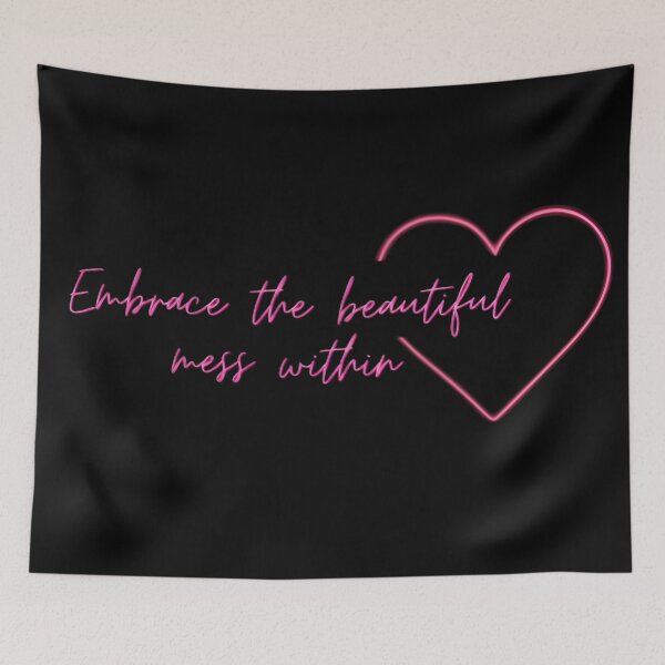 Item preview, Embrace the mess designed and sold by EnchantedThread.