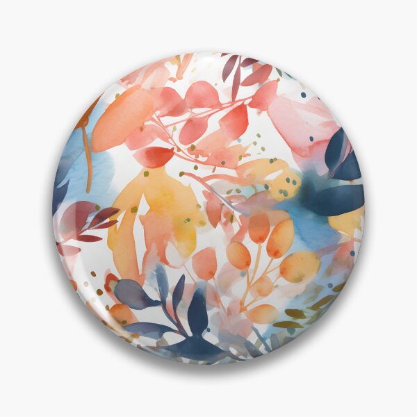 Item preview, Expressive Watercolor Tropical Leaves Floral Patterns designed and sold by Wonder Of Light.