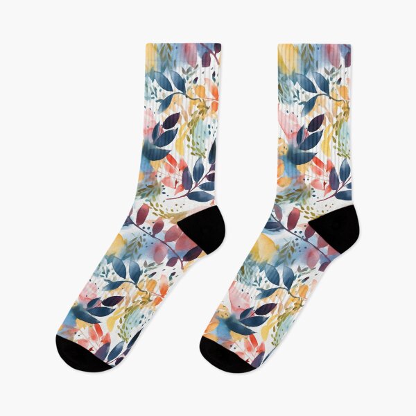 Item preview, Expressive Watercolor Tropical Leaves Floral Patterns designed and sold by Wonder Of Light.