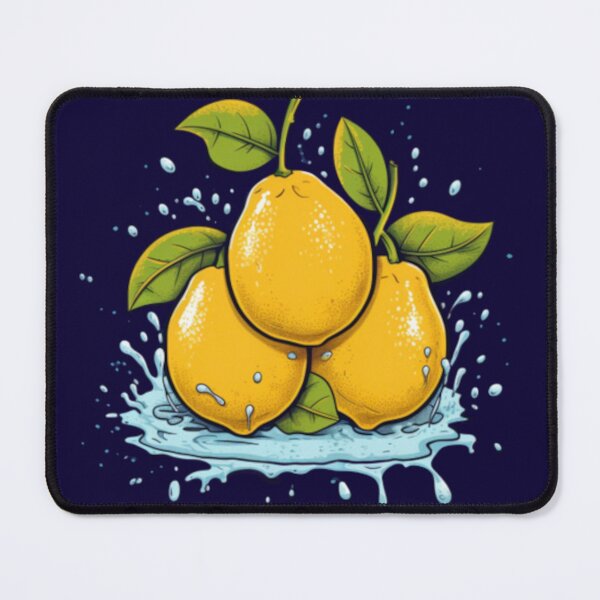 Item preview, Lemons falling into the water designed and sold by No-No-Name.