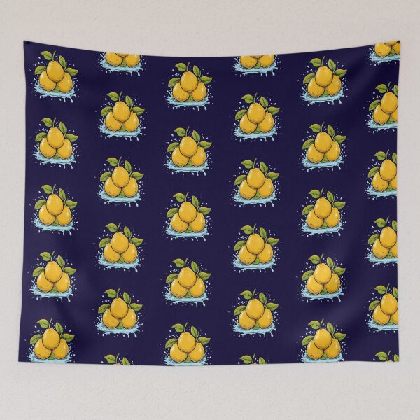 Item preview, Lemons falling into the water designed and sold by No-No-Name.