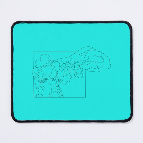 Item preview, Winged Victory of Samothrace - Black Outline designed and sold by wudesignscom.