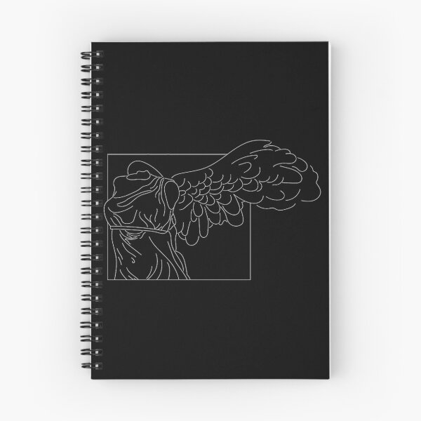 Item preview, Winged Victory of Samothrace - White Outline designed and sold by wudesignscom.