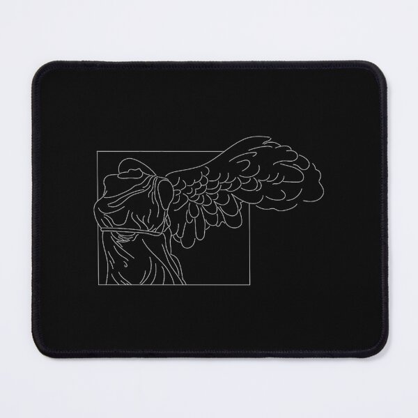 Item preview, Winged Victory of Samothrace - White Outline designed and sold by wudesignscom.