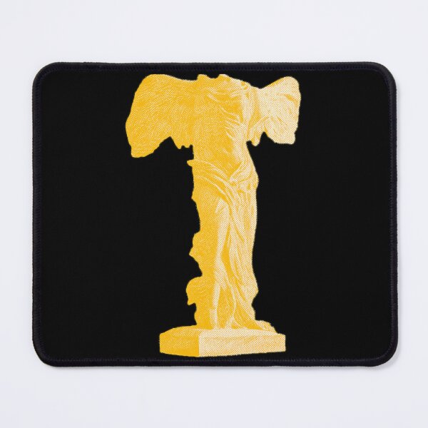 Item preview, Winged Victory of Samothrace Yellow vaporwave aesthetic designed and sold by wudesignscom.