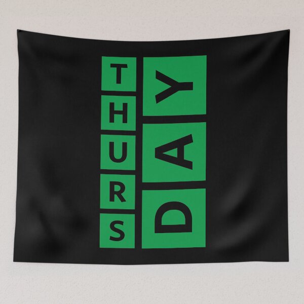Item preview, ThursDay designed and sold by LiscaGraphicArt.