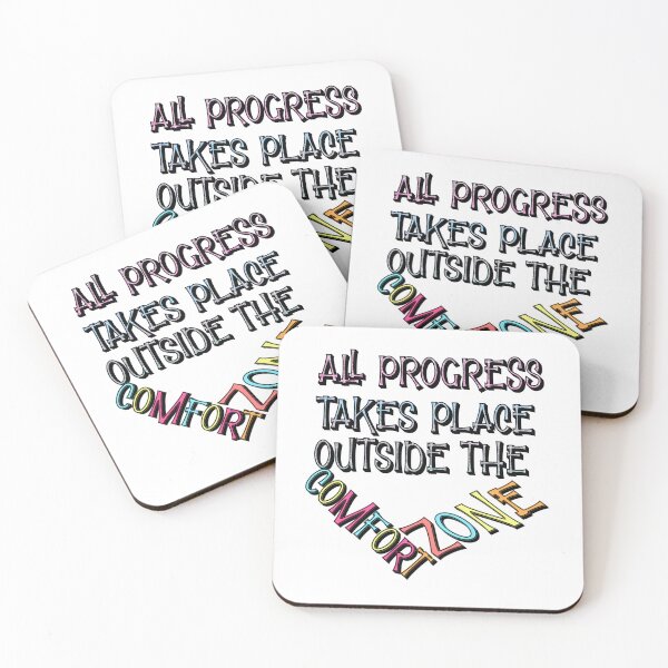 Item preview, All Progress Takes Place Outside The Comfort Zone designed and sold by sednalafandy79.