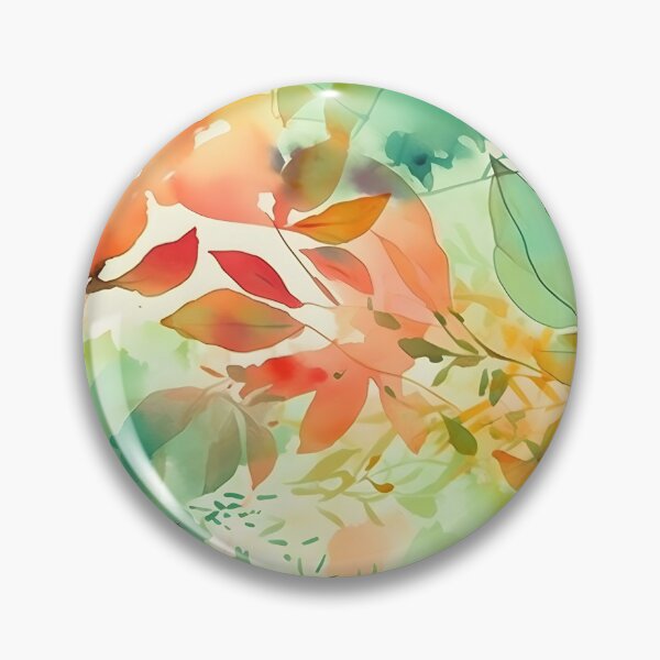 Item preview, Expressive Watercolor Tropical Leaves Floral Patterns designed and sold by Wonder Of Light.