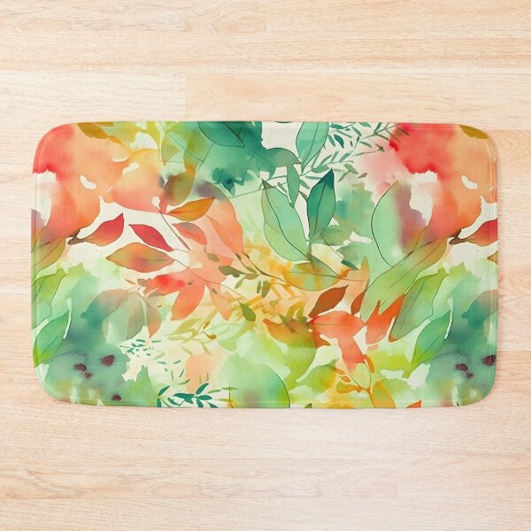 Item preview, Expressive Watercolor Tropical Leaves Floral Patterns designed and sold by Wonder Of Light.