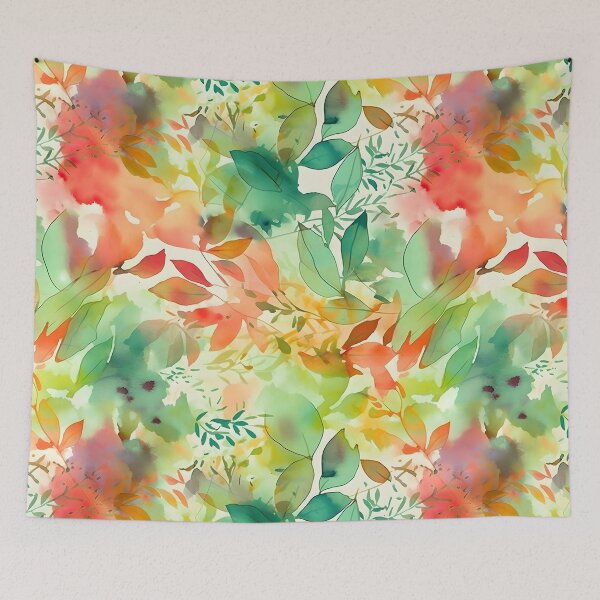 Item preview, Expressive Watercolor Tropical Leaves Floral Patterns designed and sold by Wonder Of Light.