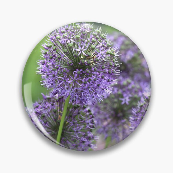 Item preview, Purple flowers on nature background designed and sold by olena2552.