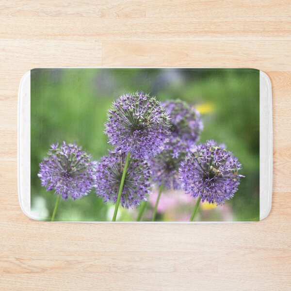 Item preview, Purple flowers on nature background designed and sold by olena2552.