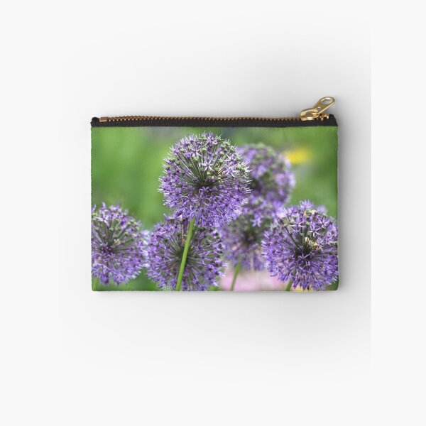 Item preview, Purple flowers on nature background designed and sold by olena2552.