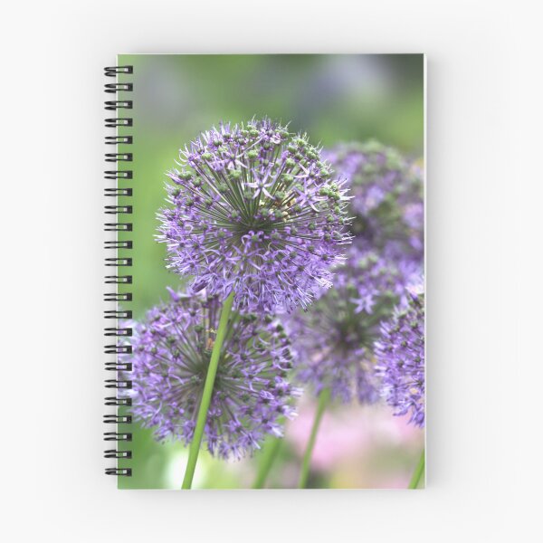 Item preview, Purple flowers on nature background designed and sold by olena2552.