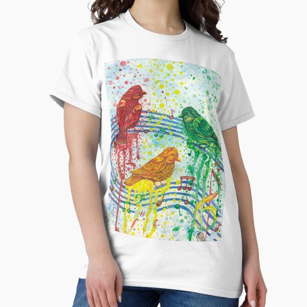 Item preview, Three Little Birds designed and sold by WendyFranzArt.