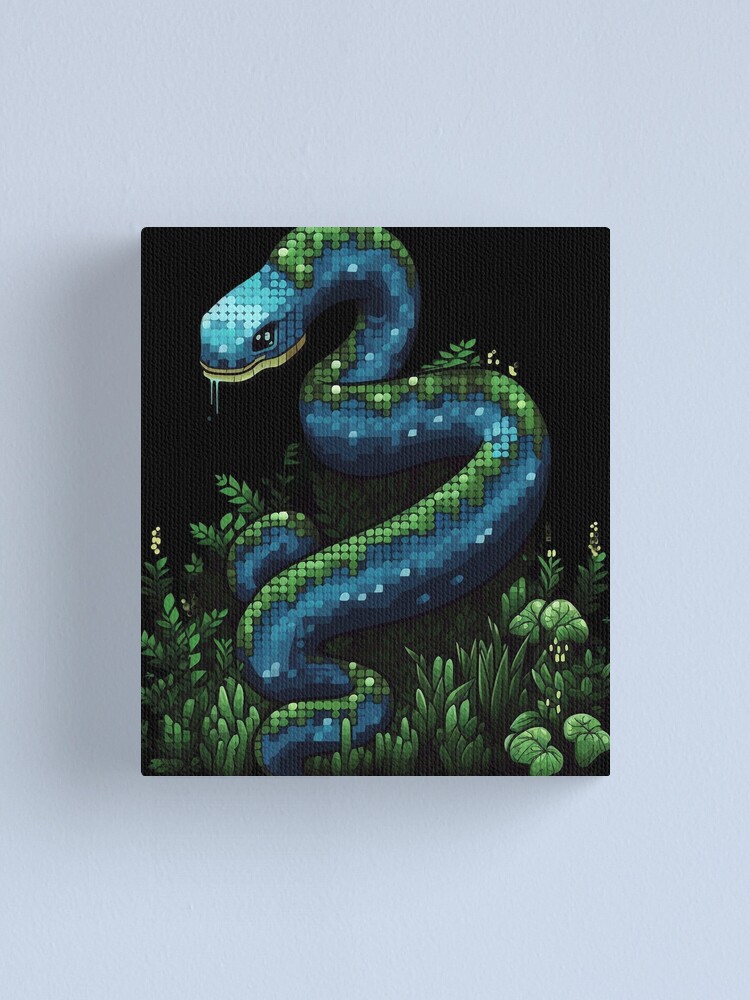 Google Snake Pixel Game Greeting Card for Sale by berrylemon