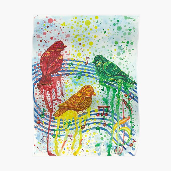 Three Little Birds Poster