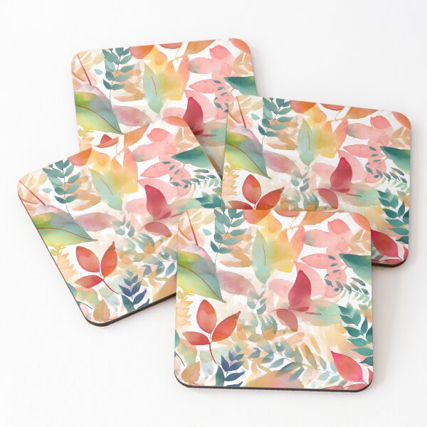 Item preview, Expressive Watercolor Tropical Leaves Floral Patterns designed and sold by Wonder Of Light.
