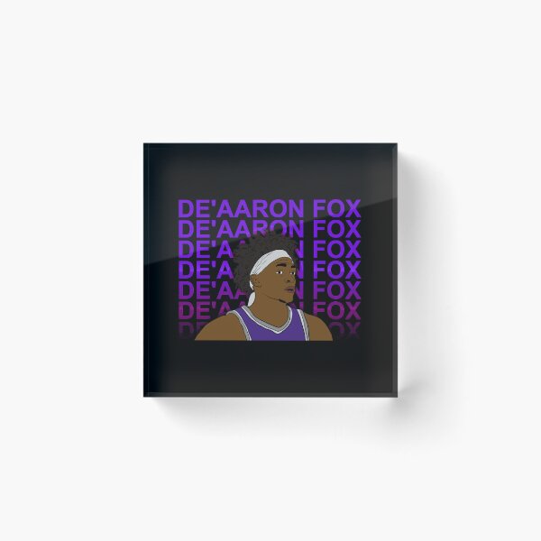 Item preview, De_Aaron Fox Basketball Name Drawing designed and sold by LiveKoaApparel.