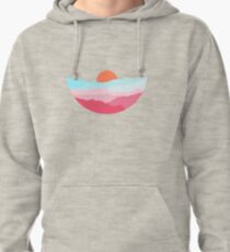 Flamingo Sunset Pullover Hoodie