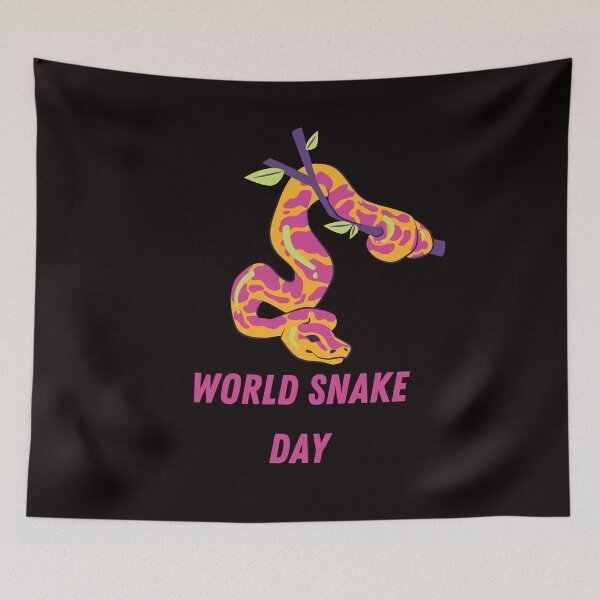 Item preview, World Snake Day designed and sold by Simo0455.