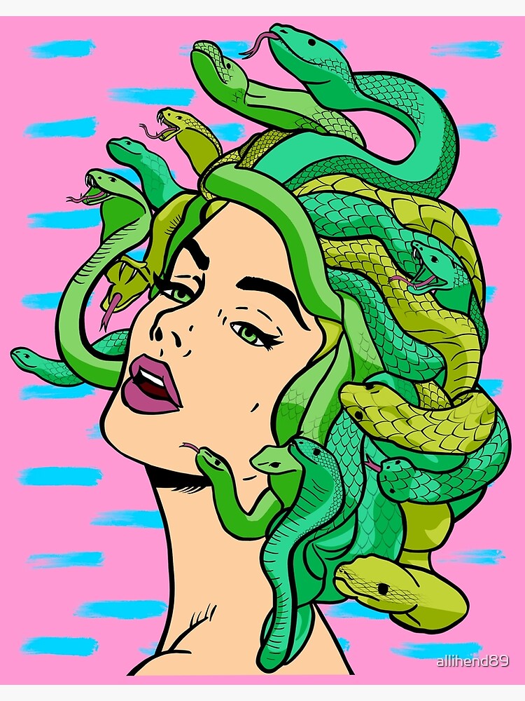 ずっと気になってた Pop Medusa Art 絵画