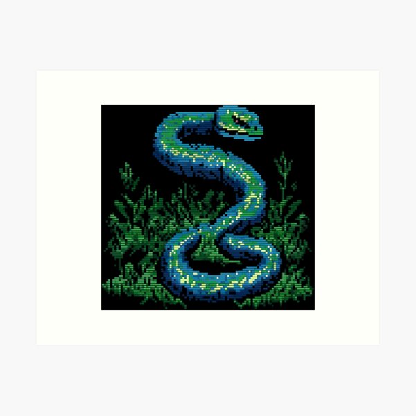 Snake Game Art Prints for Sale