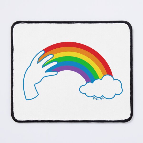 Item preview, ASL Rainbow designed and sold by QueerASL.