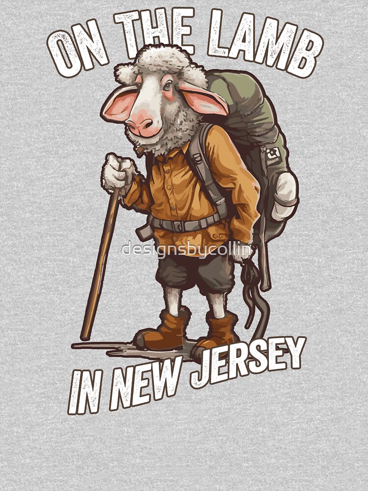 On The Lamb in New Jersey Kids T-Shirt for Sale by designsbycollin