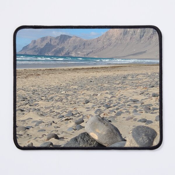 Item preview, Famara Beach Playa Surf Lanzarote Cliffside Risco designed and sold by SmileMoreAgain.