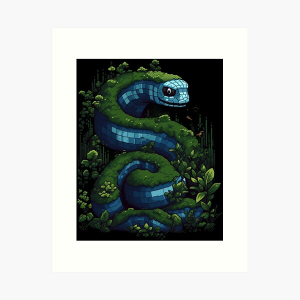 Snake Game Art Prints for Sale