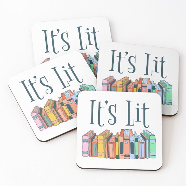 Item preview, It's Lit - Shelf of Literature Books designed and sold by shmodev.