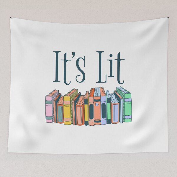Item preview, It's Lit - Shelf of Literature Books designed and sold by shmodev.