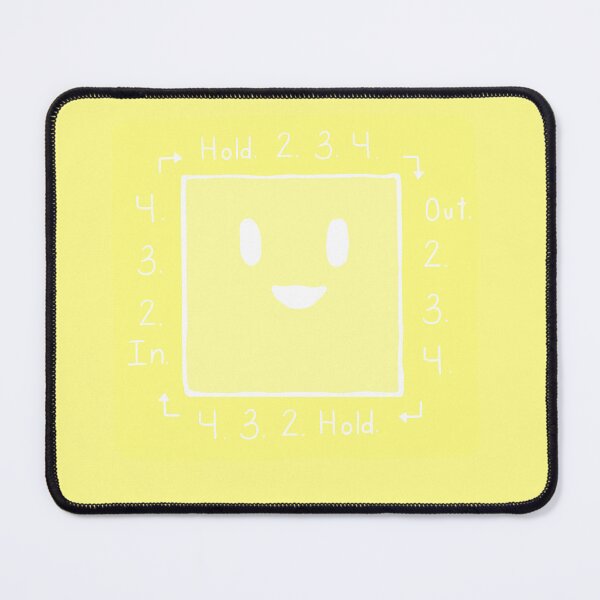 Item preview, Box Breathing - Yellow designed and sold by TheLostDoodler.