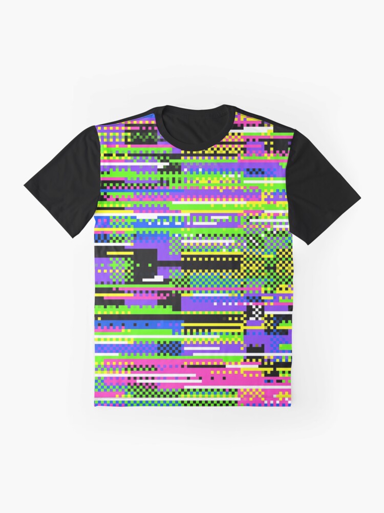 Glitch pattern 0231 | Graphic T-Shirt