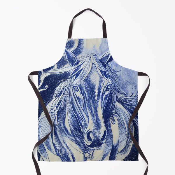 Item preview, Blue Horse designed and sold by freshnewbrew.
