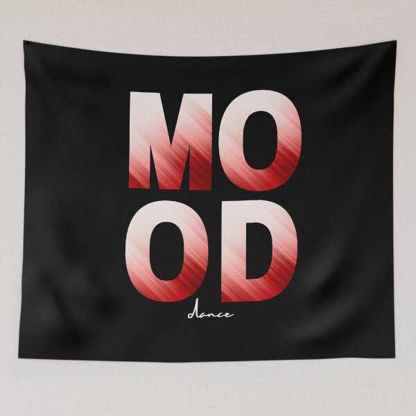 Item preview, Mood dance in red and white design designed and sold by M-Infinite.