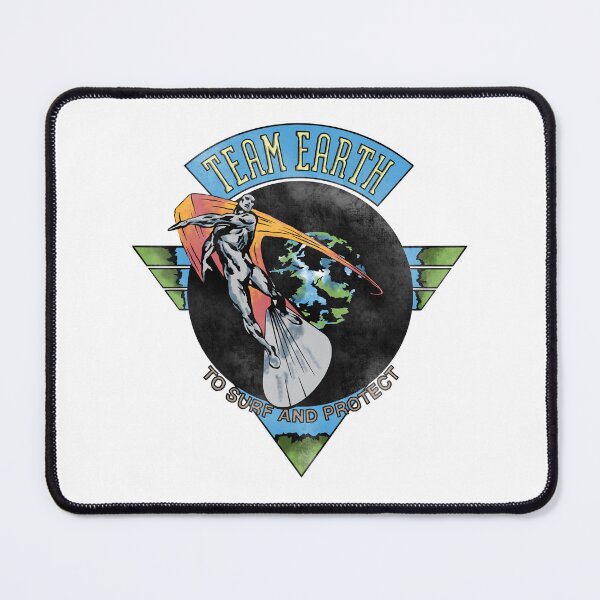 Item preview, Silver Surfer Team Earth (To Surf and Protect) designed and sold by bebosloshuevos.