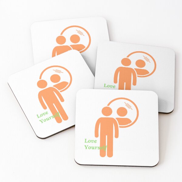 Item preview, Love Yourself Mirror l Orange designed and sold by GabbyC03.