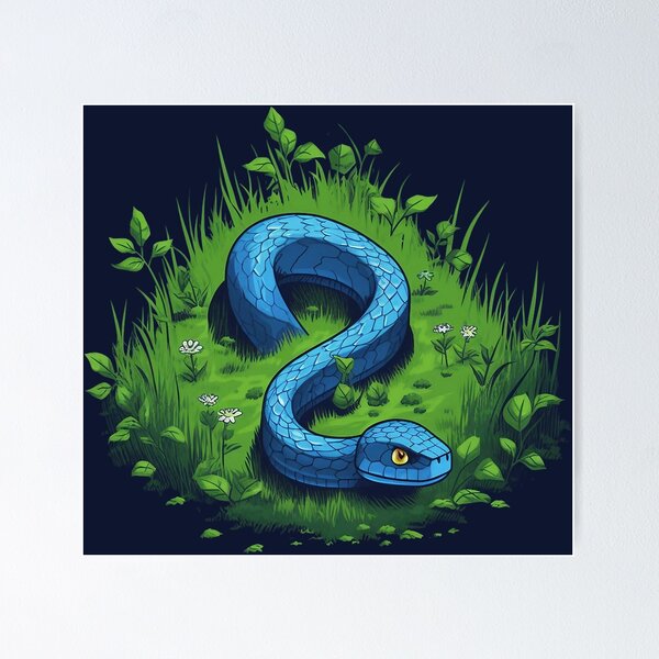 Google Snake Pixel Game | Poster