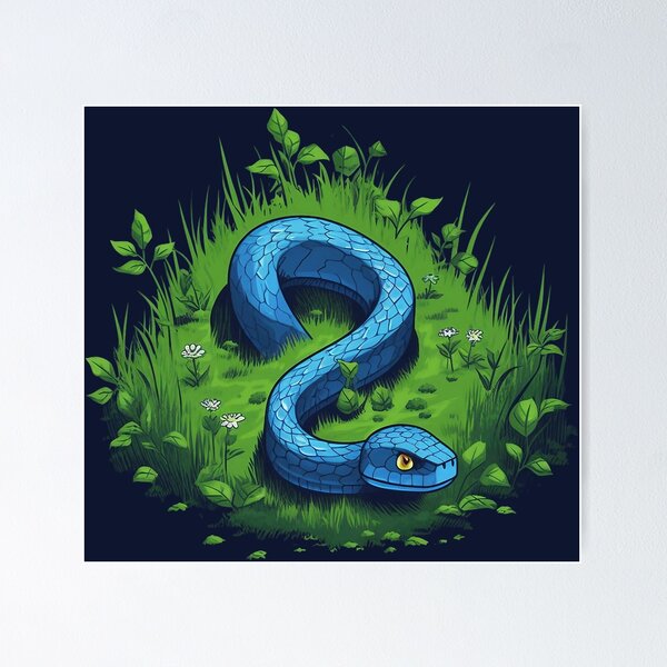 Google Snake Pixel Game Poster for Sale by berrylemon