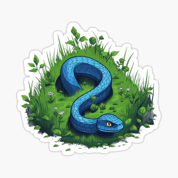 Snake Google Quote Sticker by palidoudz