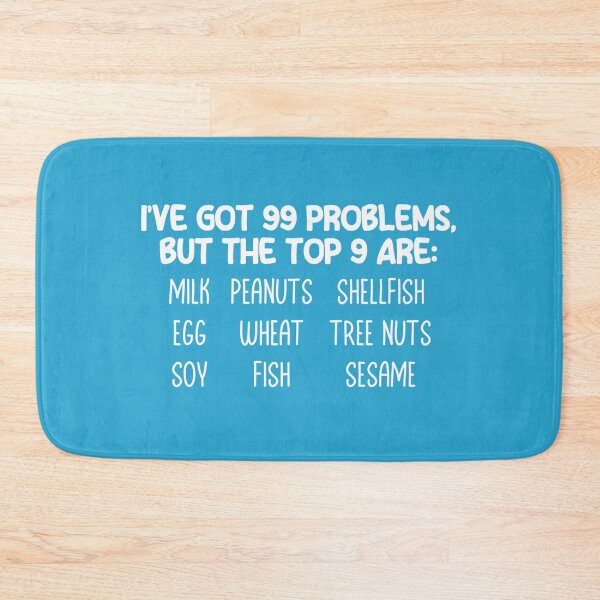 Item preview, Big 9 Allergens - Food Allergy Awareness designed and sold by Hear4theEars.