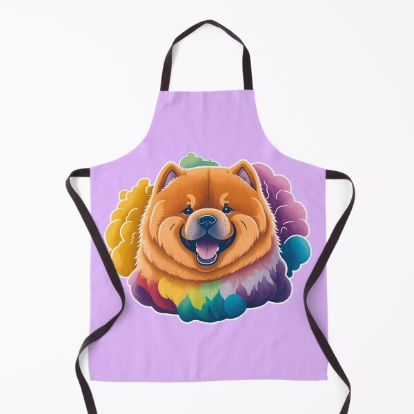 Item preview, ChowChow Colorfull Happy Dog Chow Chow designed and sold by K-Art-Design.