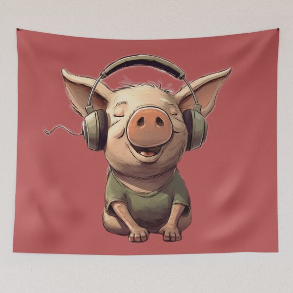 Item preview, Groovin Pig designed and sold by FabrikPrint.