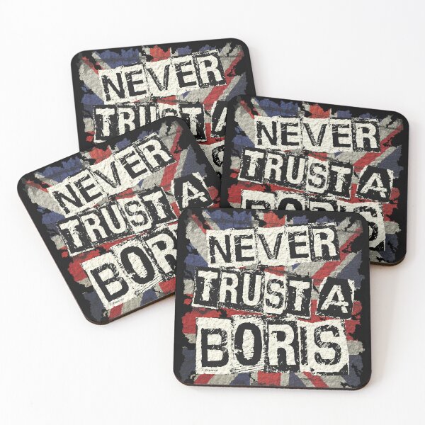Item preview, NEVER TRUST A BORIS designed and sold by Paparaw.