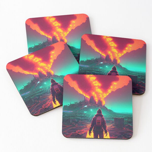 Item preview, Cyber Destruction designed and sold by freshnewbrew.